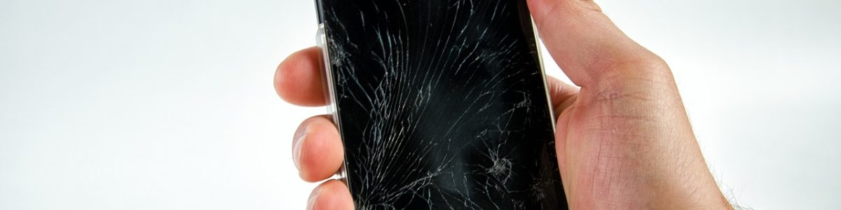 smartphone, broken, damaged